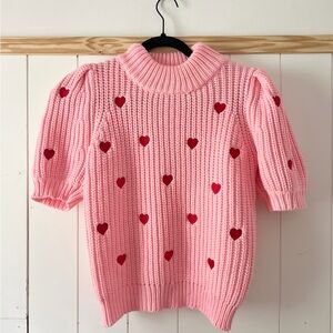 English Factory heart sweater
